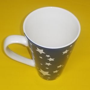 Mug with white stars ☆ ☆ ☆